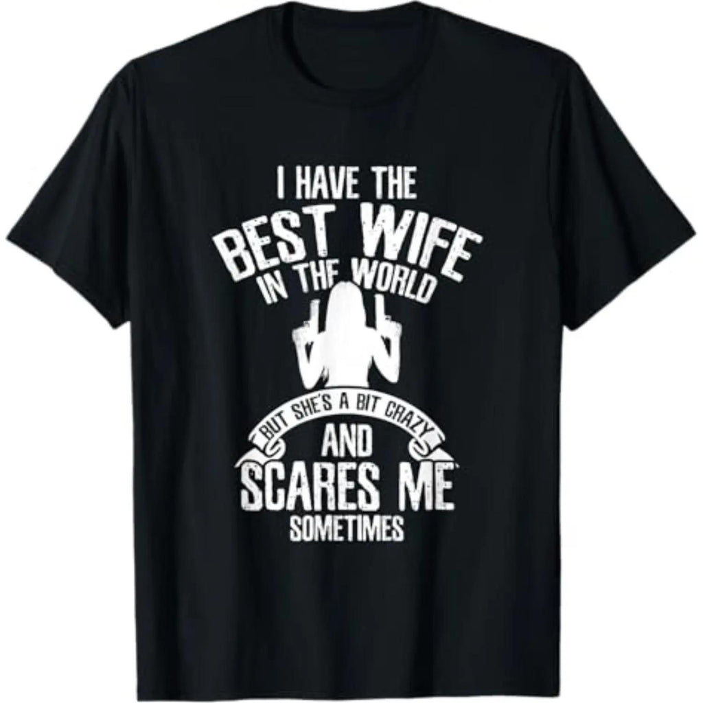 Summer T Shirts Featuring I Have The Best Wife Humor Design