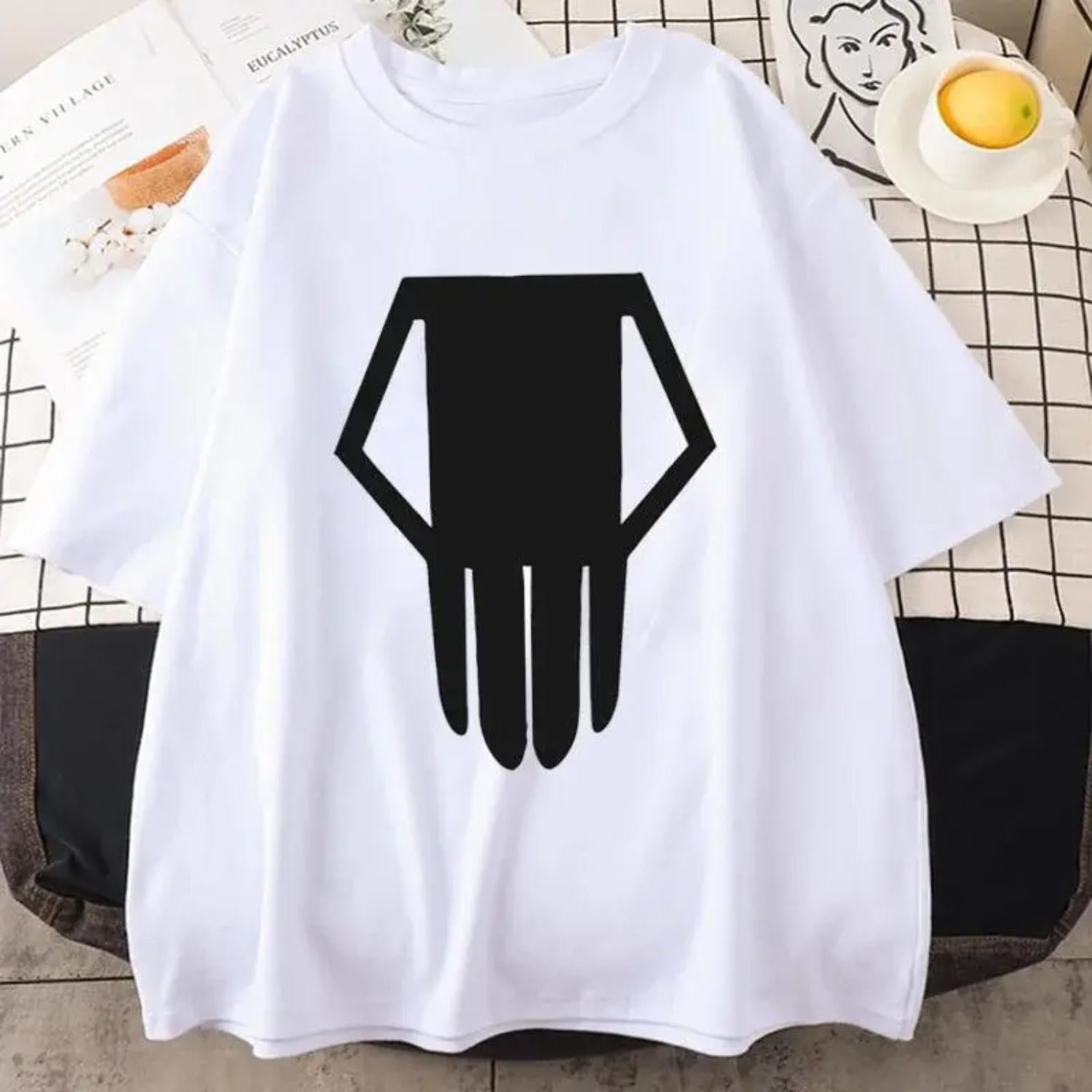 Cool Katsuki Bakugou Unisex Summer Casual Personality Round Neck Short Sleeve Tee Streetwear Fashion Anime Top Womenswear