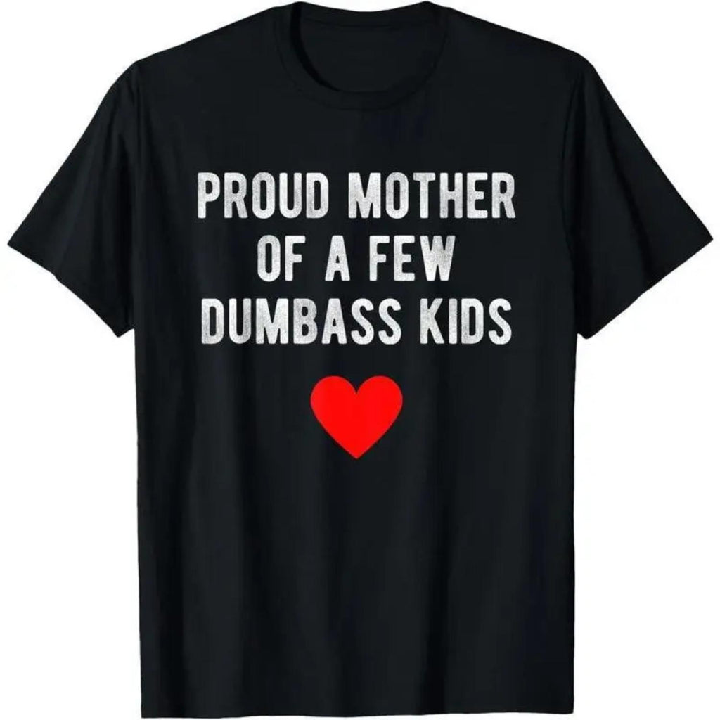 Proud Mother of Tiny Chaos Goblins Funny Mothers Day Graphic Tee Unisex Summer Casual Streetwear Gift Shirt