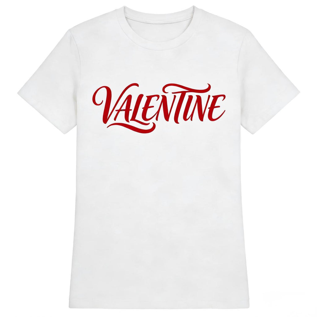 Valentines Day Love Design T Shirt for Men and Women Romantic Graphic Tee Soft Cotton Casual Shirt