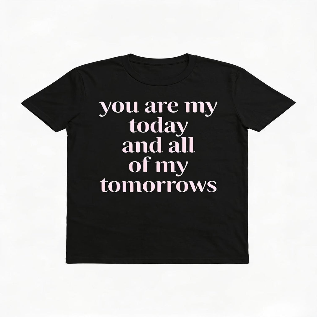 Romantic Couple Theme T Shirt for Valentine¡¯s Day Cute Love Graphic Tee Comfortable Cotton Shirt