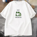 Rage Consumes Me Frog Vintage T Shirt Nature Lover Silly Frog Retro Style Mens Womens Cotton Short Sleeve Long Sleeve Crop Top Letters Printed