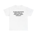Casual Classic Cotton Gaslight T-Shirt Unisex Fashion Menswear Streetwear