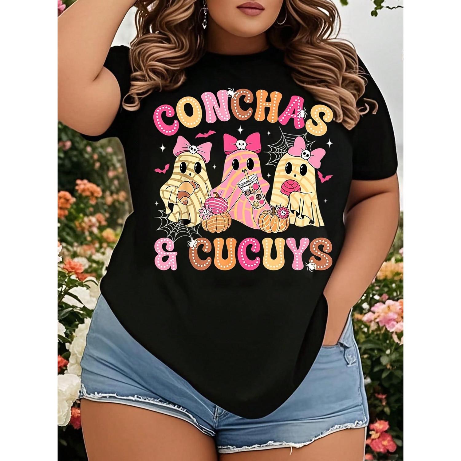 Mexican Ghost Shirt Espooky Vibes Fantasma Graphic Tee Concha Day Of The Dead Mexican Halloween Ghost T Shirt Spooky Season Shirt Halloween Gift For Latina Mom