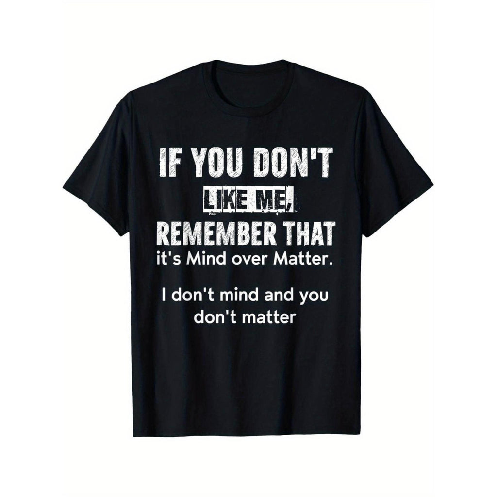 100 Percent Cotton Summer T Shirts For Men Black Cotton Shirt With White Text Short Sleeve Crew Neck Lightweight Breathable Ideal For Casual Wear And Easy Washing