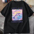 Men's Funny Dolphin Meme Silly Weird Short Sleeve Unisex Printed T Shirt Tops