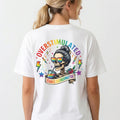 Oversimulated Moms Clubs Two Sided Shirt Skeleton Mama Shirt Mom Shirt Funny Mama Mothers Day Gift Full Size Cotton Top Fan Favorite Humorous Skeleton Design for Women
