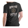 Motor Boat Captain T Shirt Casual Unisex Menswear
