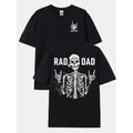 Mens Graphic Cotton T Shirt Casual Loose Fit Short Sleeve Round Neck White Ideal Casual Attire Gift Black