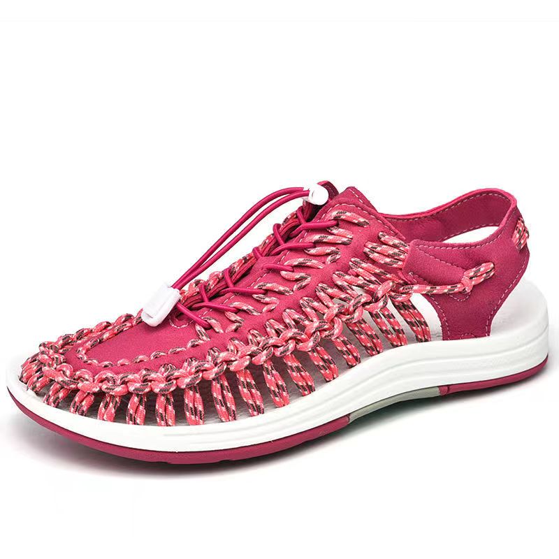 Summer New Large Size Fashion Casual Men And Women Universal Hand-woven Trendy Sandals MTM0682-3